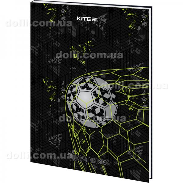 Дневник школьный Kite Goal K22-262-7, твердая обложка