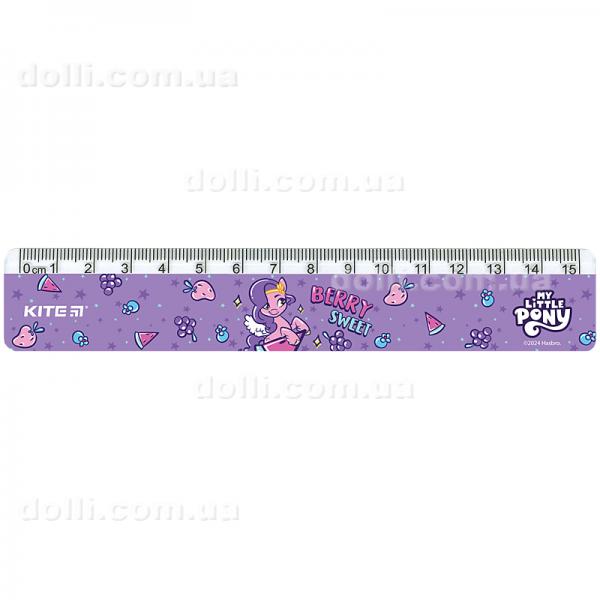 Линейка пластиковая Kite My Little Pony LP24-090, 15 см