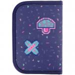 Пенал с наполнением Kite Pixel Love K24-622H-5, 1 отделение, 2 отворота