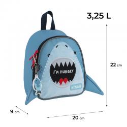 Рюкзак дитячий Kite Kids Hungry Shark K25-538XXS