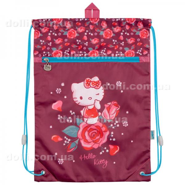 Сумка для сменной обуви спортивной формы с доп. карманом Kite Hello Kitty HK18-601M-21