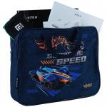 Школьная текстильная сумка Kite Hot Wheels HW24-589, 1 отделение, A4