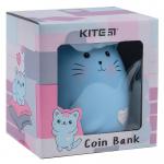 Копилка Kite K24-498-5, blue cat