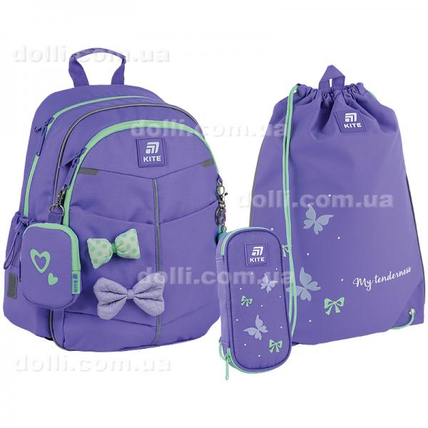 Школьный набор Kite Education Pretty Nice SET_K25-771S-2 (рюкзак, пенал, сумка)