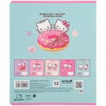 Тетрадь школьная Kite Hello Kitty HK25-232-2, 12 листов, клетка