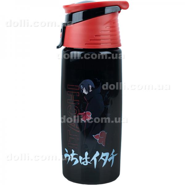 Бутылочка для воды Kite Naruto NR23-401, 550 мл, черная