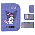 Пенал без наполнения Kite Kuromi HK25-621-2, 1 отделение, 1 отворот