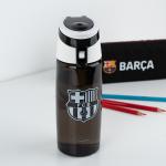 Бутылочка для воды Kite FC Barcelona BC25-401, 550 мл, черная
