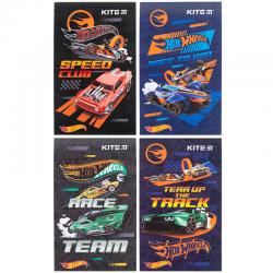 Блокнот-планшет Kite Hot Wheels HW23-195, A6, 50 листов, нелинованный