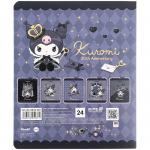 Тетрадь школьная Kite Kuromi HK25-239, 24 листа, линия