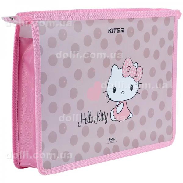 Папка на молнии Kite Hello Kitty HK24-428, A4+