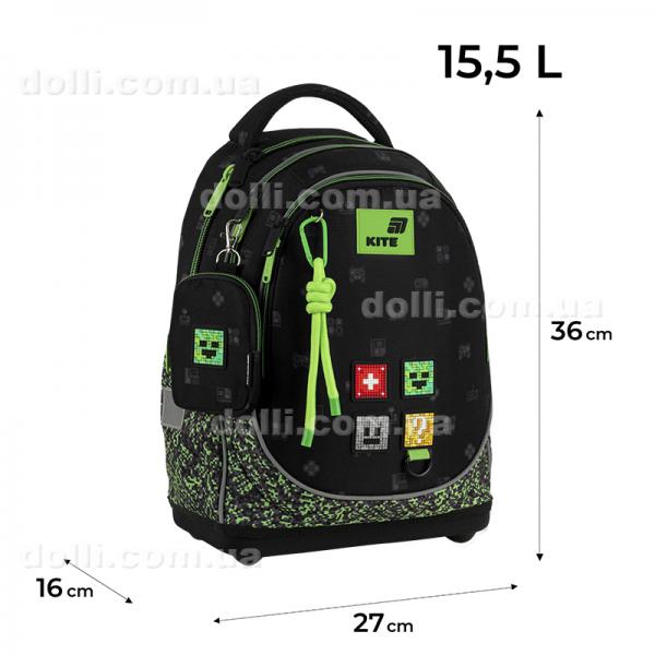 Рюкзак школьный Kite Education Pixel K26-724S-4