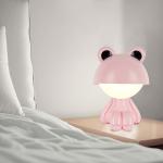 Светильник-ночник LED с аккумулятором Kite Cute Froggy K25-316-3-2, розовый