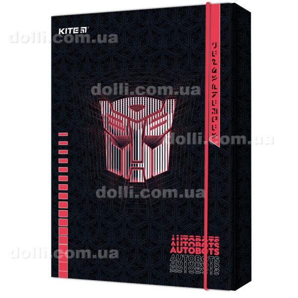 Папка для тетрадей на резинках Kite Transformers TF22-210