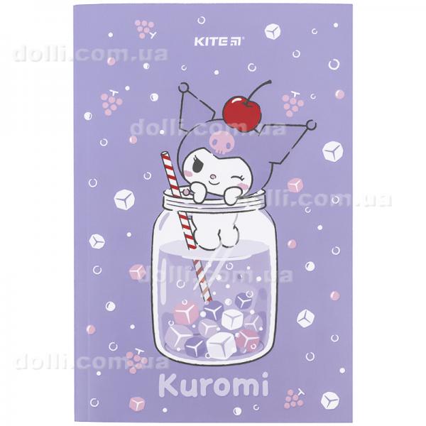 Блокнот Kite Kuromi HK24-193-2, термобіндер, А5, 64 аркуші, нелінований