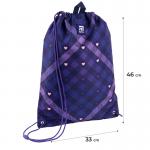 Школьный набор Kite Check and Hearts SET_K24-555S-1 (рюкзак, пенал, сумка)