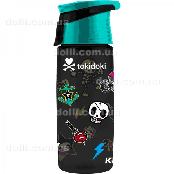 Пляшечка для води Kite tokidoki TK22-401, 550 мл, чорна