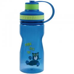 Качественная бутылочка для воды Kite Fantastic K21-397-2, 500 мл, синяя