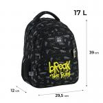 Рюкзак шкільний GoPack Education Break The Rules GO25-175M-6