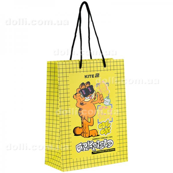 Пакет подарочный бумажный Kite Garfield GF25-265, 18х24см