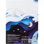 Картон кольоровий односторонній Kite K24-1257, А5