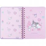 Дневник на спирали Kite Kuromi HK25-438-1, твердая обложка