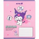 Тетрадь школьная Kite Kuromi HK25-236-1, 18 листов, клетка