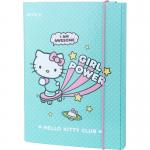 Папка для зошитів на гумці Kite Hello Kitty HK22-210, картон