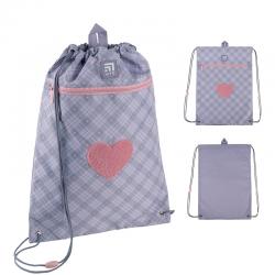 Сумка для обуви Kite Fluffy Heart K24-601M-23