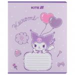 Зошит шкільний Kite Kuromi HK25-234-2, 12 аркушів, лінія