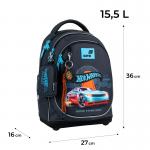 Шкільний набір Kite Education Hot Wheels SET_HW26-724S (рюкзак, пенал, сумка)