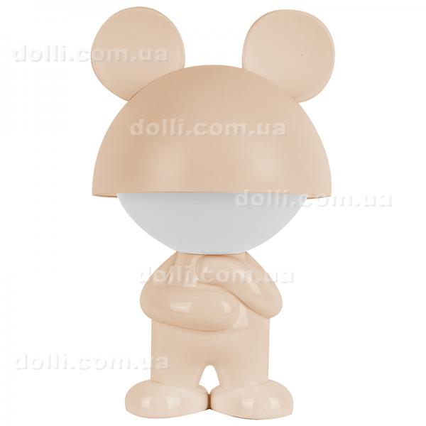 Світильник-нічник LED з акумулятором Kite Dreamy Mouse K25-315-2-4, персиковий
