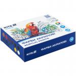 Краски акриловые Kite Creative K-275, 12 цветов, 20 мл