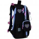 Рюкзак школьный каркасный Love is K25-531M-2