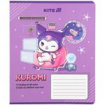 Тетрадь школьная Kite Kuromi HK25-236-1, 18 листов, клетка