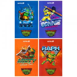 Блокнот-планшет Kite Ninja Turtles NT25-195, A6, 50 аркушів, нелінований