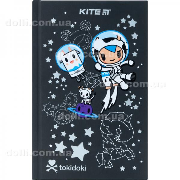 Книга записная Kite tokidoki TK22-199-1, твердая обложка, А6, 80 листов, клетка