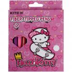 Фломастеры Kite Hello Kitty HK21-047, 12 цветов