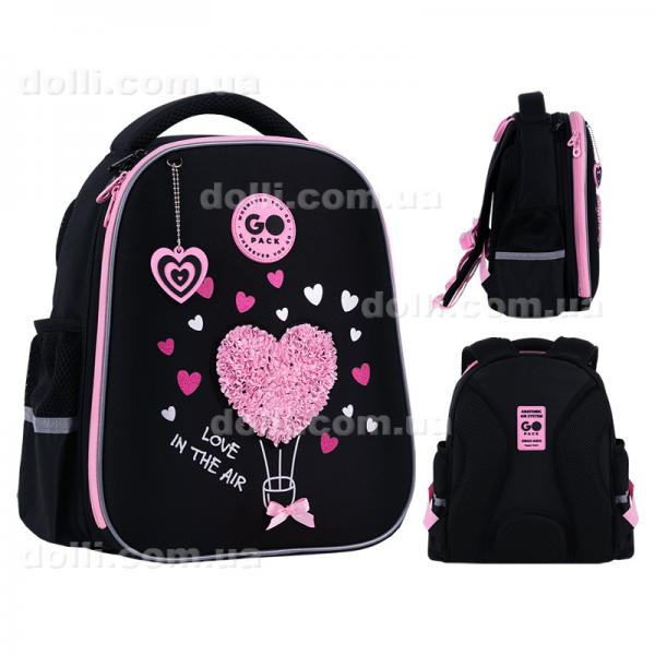Рюкзак школьный полукаркасный GoPack Education Heart GO26-165S-2