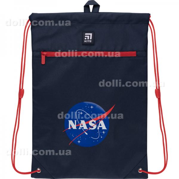 Сумка для взуття з кишенею Kite Education NASA NS22-601M-1