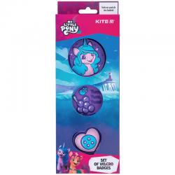 Набор бейджей на липучке Kite My Little Pony LP24-3012, 3 шт.