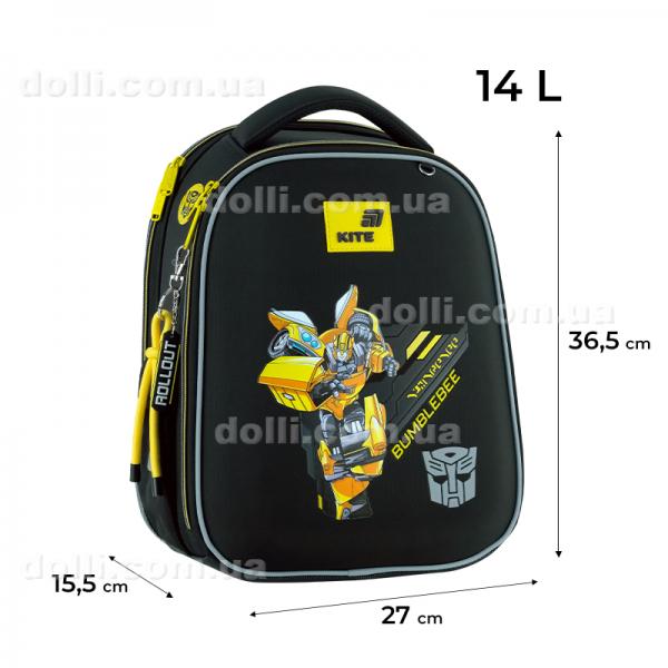 Рюкзак шкільний каркасний Kite Education Transformers TF26-555S
