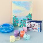 Краски акриловые Kite Creative K-272, 6 пастельных цветов, 20 мл