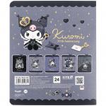 Тетрадь школьная Kite Kuromi HK25-239, 24 листа, линия