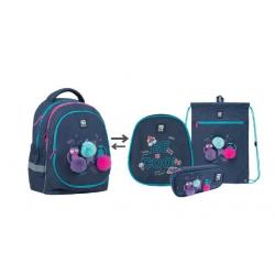 Школьный набор Kite Education Wow Cats SET_K22-700M(2p)-1