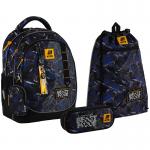 Школьный набор Kite Education Beast Mode SET_K25-700M-4 (рюкзак, пенал, сумка)