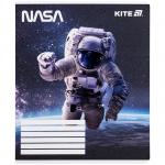 Тетрадь школьная Kite NASA NS25-236, 18 листов, клетка