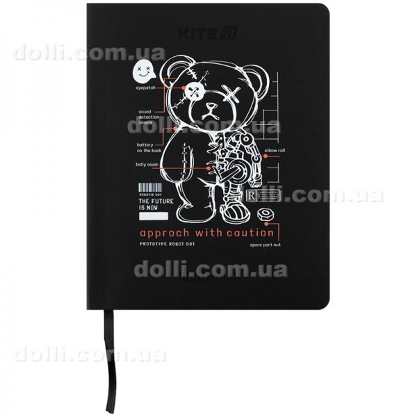 Щоденник шкільний Kite Bear K25-283-1, м'яка обкладинка, PU