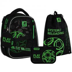 Школьный набор Kite Education Play&Win SET_K25-555S-2 (рюкзак, пенал, сумка)