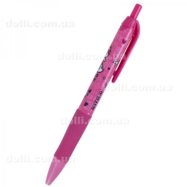 Ручка шариковая автоматическая Kite Hello Kitty HK21-039, синяя